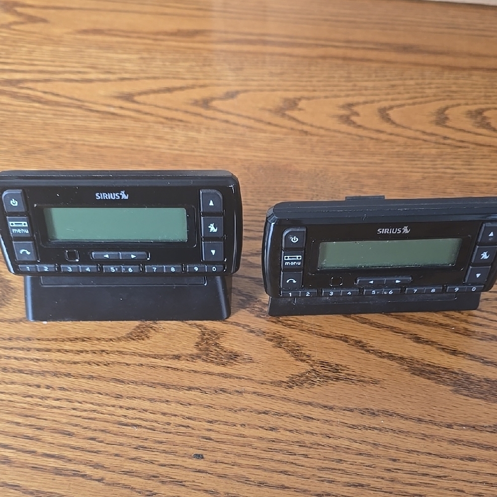 Sirius Black Satellite Radio Receivers